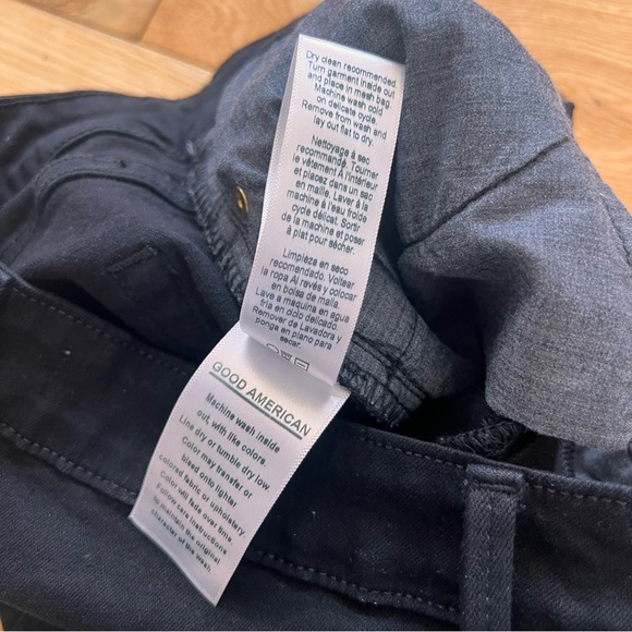 Good American Womens Black Skinny Side Lace Up Jeans Size 4/27 - Picture 7 of 8